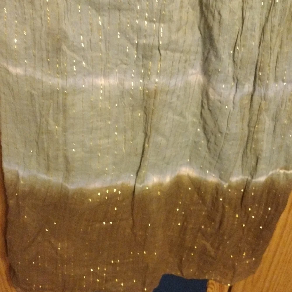 Chic Ombre Brown Midi Dress - Picture 3 of 7